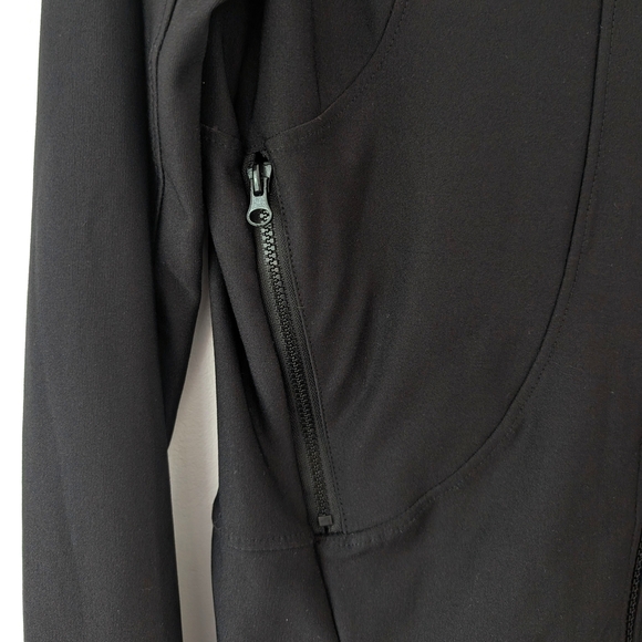 Mondetta Women's Black Lightweight Full Zip Jacket ~ Size Medium - Picture 5 of 8